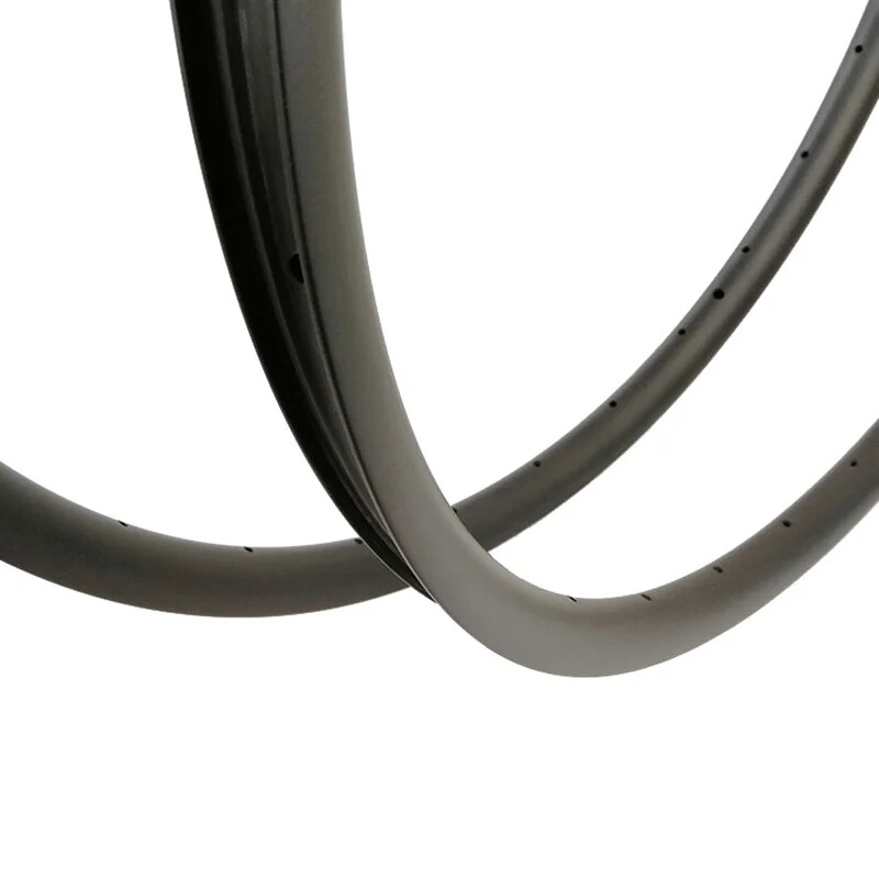 29er Mountain XC Gravel MTB Bike Asymmetrical Carbon Rims Clincher Tubeless 2pcs