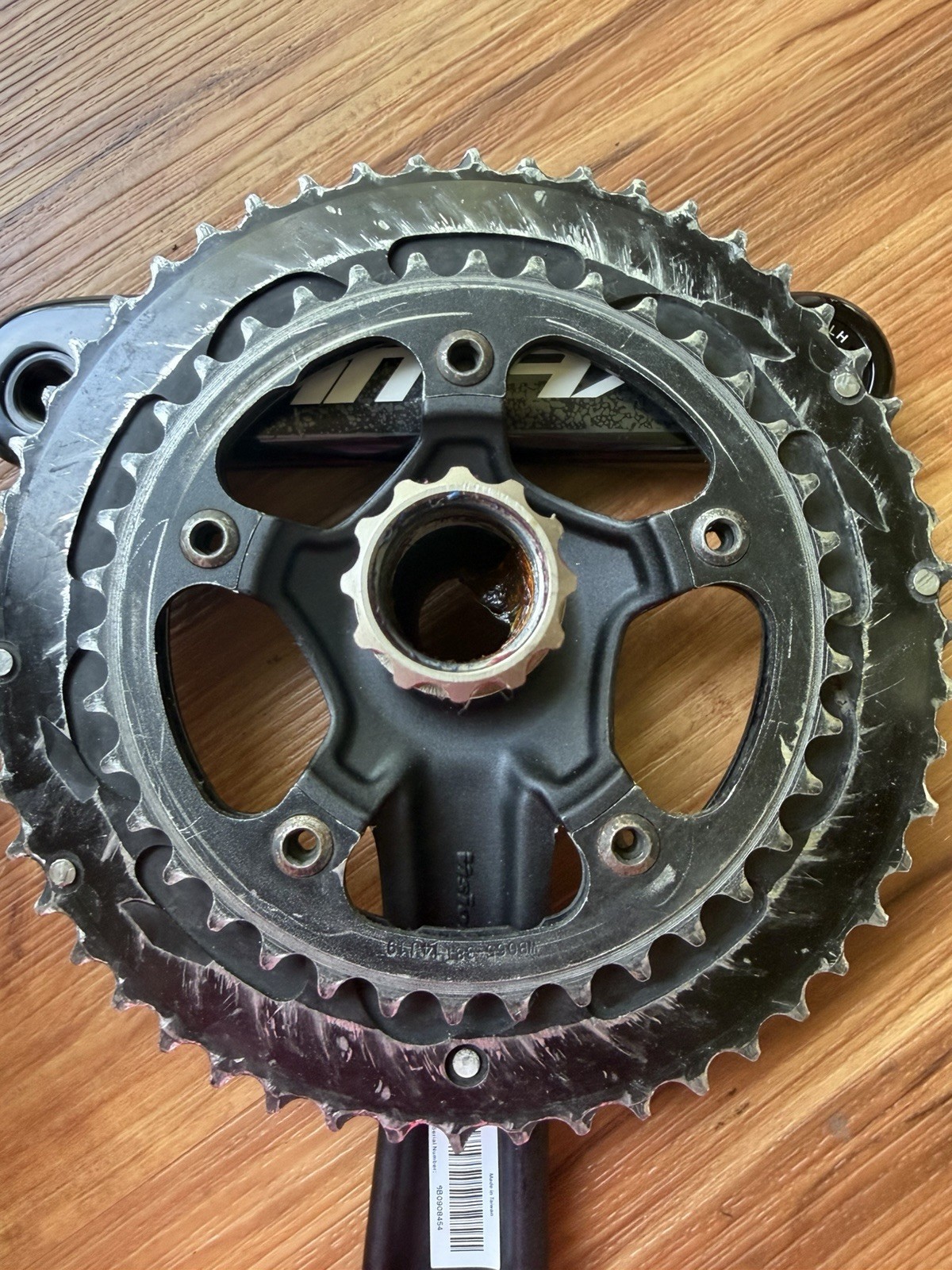 FSA Vision Trimax 172.5mm Alloy 52/36t Crank 24mm MegaExo Spindle