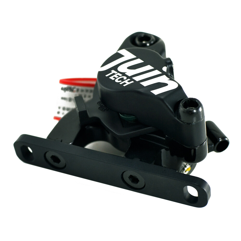 JUIN TECH F1 Hydraulic Flat mount Road CX Disc Brake set 160mm w/ Rotor ,Black