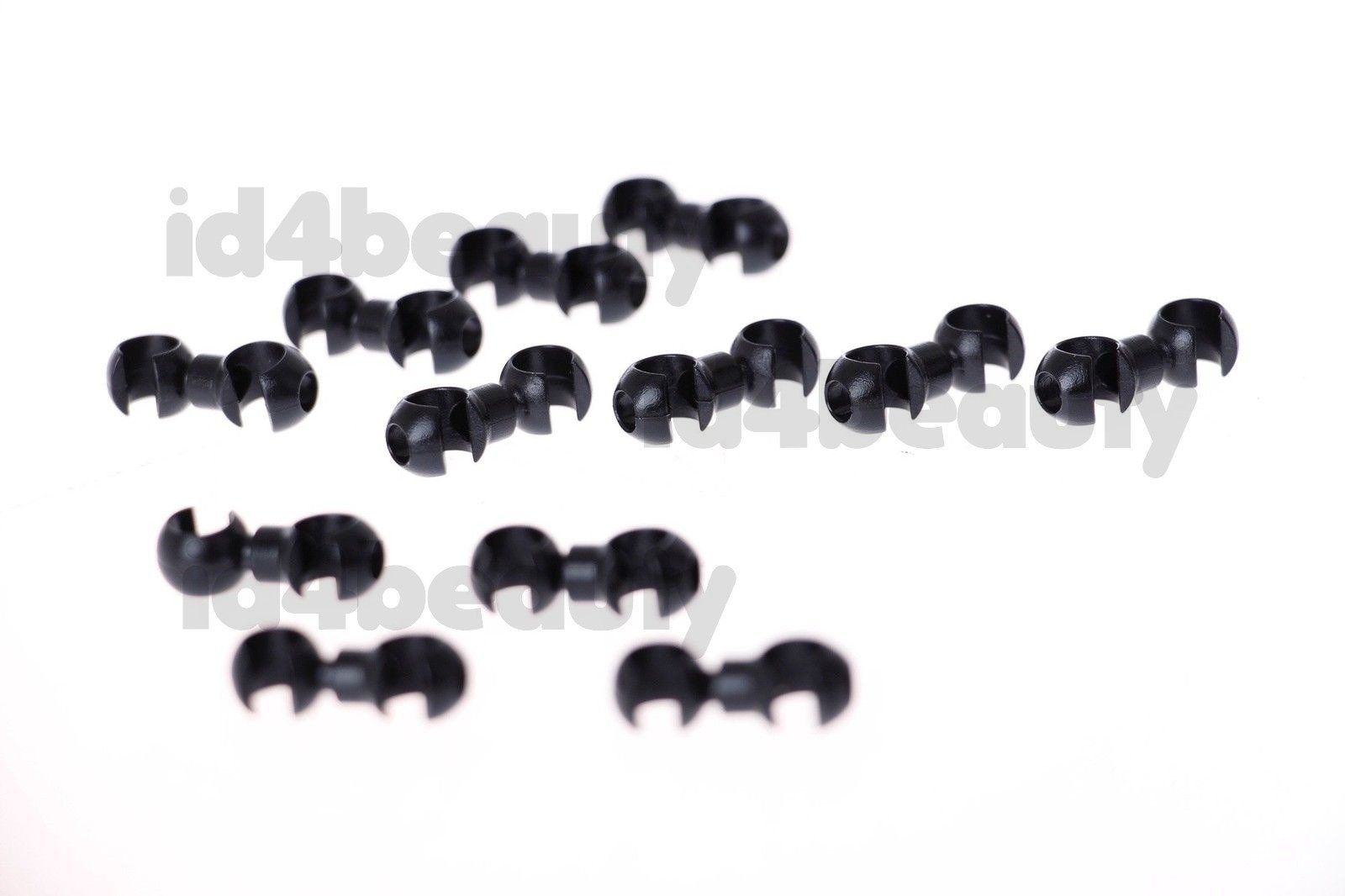 Jagwire CHA046 Rotating S-Hook x12 pieces Black fit 4mm/5mm cable