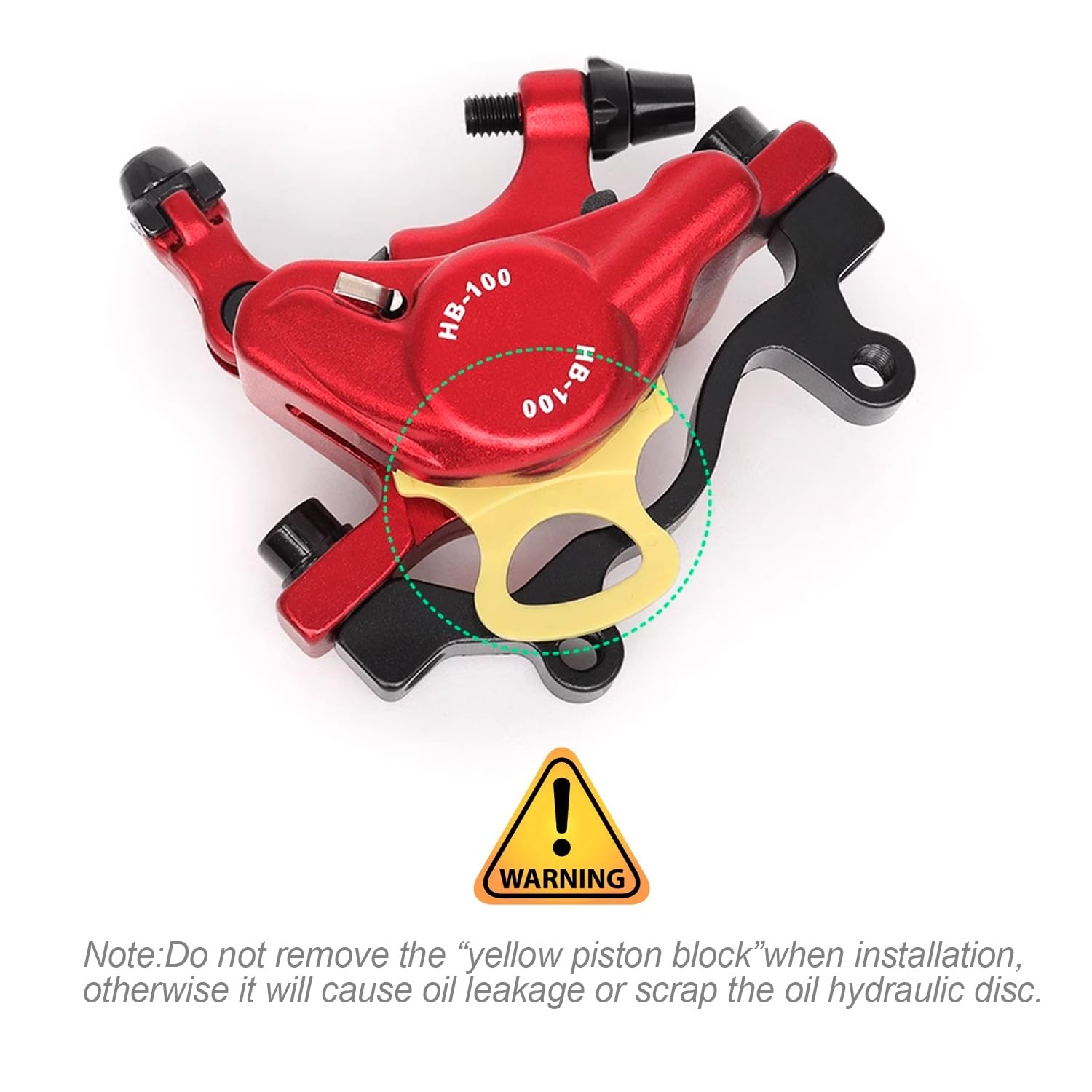 Catazer HB-100 Cable Actuated Hydraulic Disc Brake Caliper 1 1 Pair Black