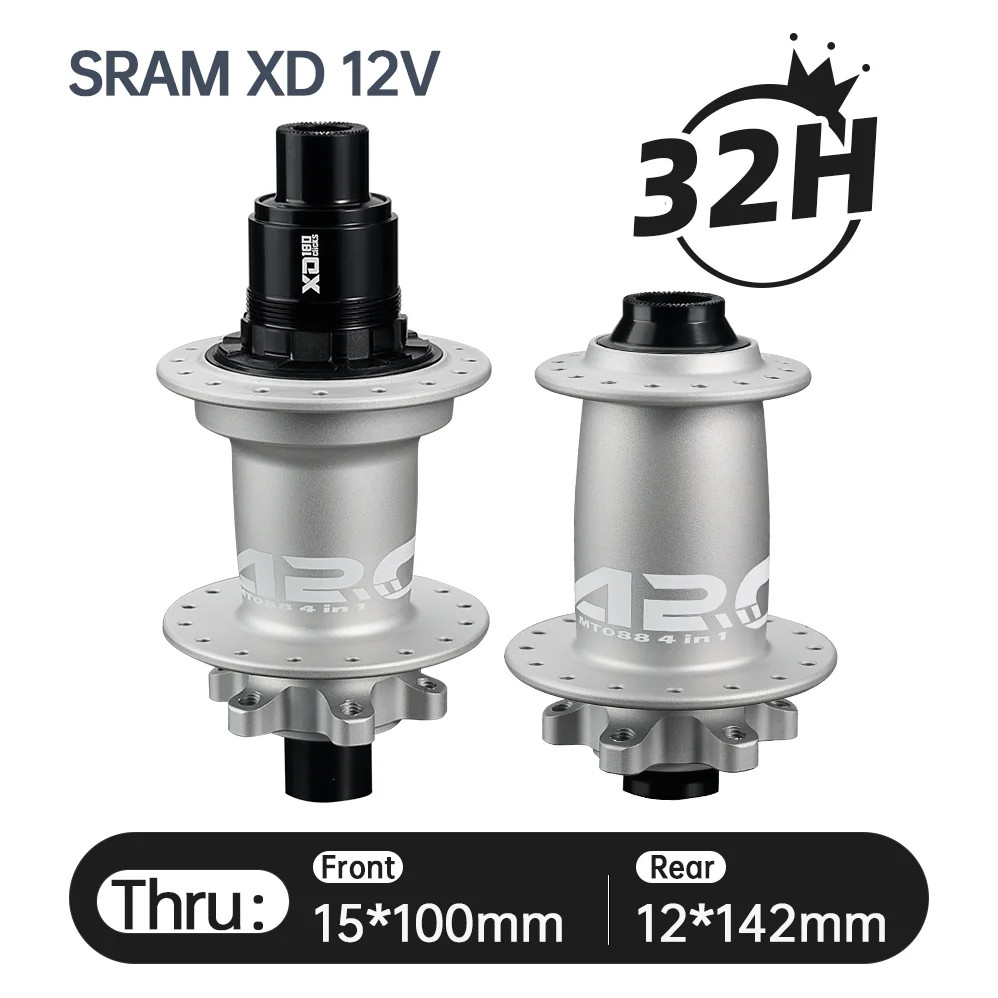 180 Clicks Bicycle Hub 32Holes 6 Bolts Disc Brake for HG XD MS Mountain Bike Hub