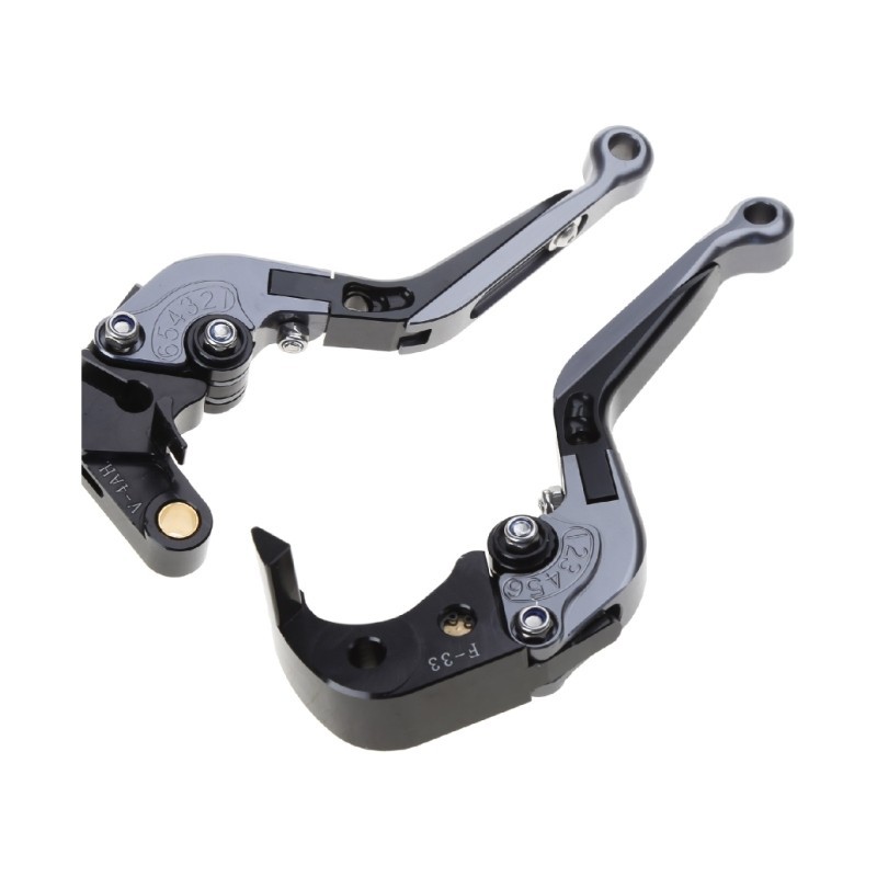 CNC-Aluminum Alloy Scootor Electric Motorcycle Drum Clutch Brake Lever Handle 2x