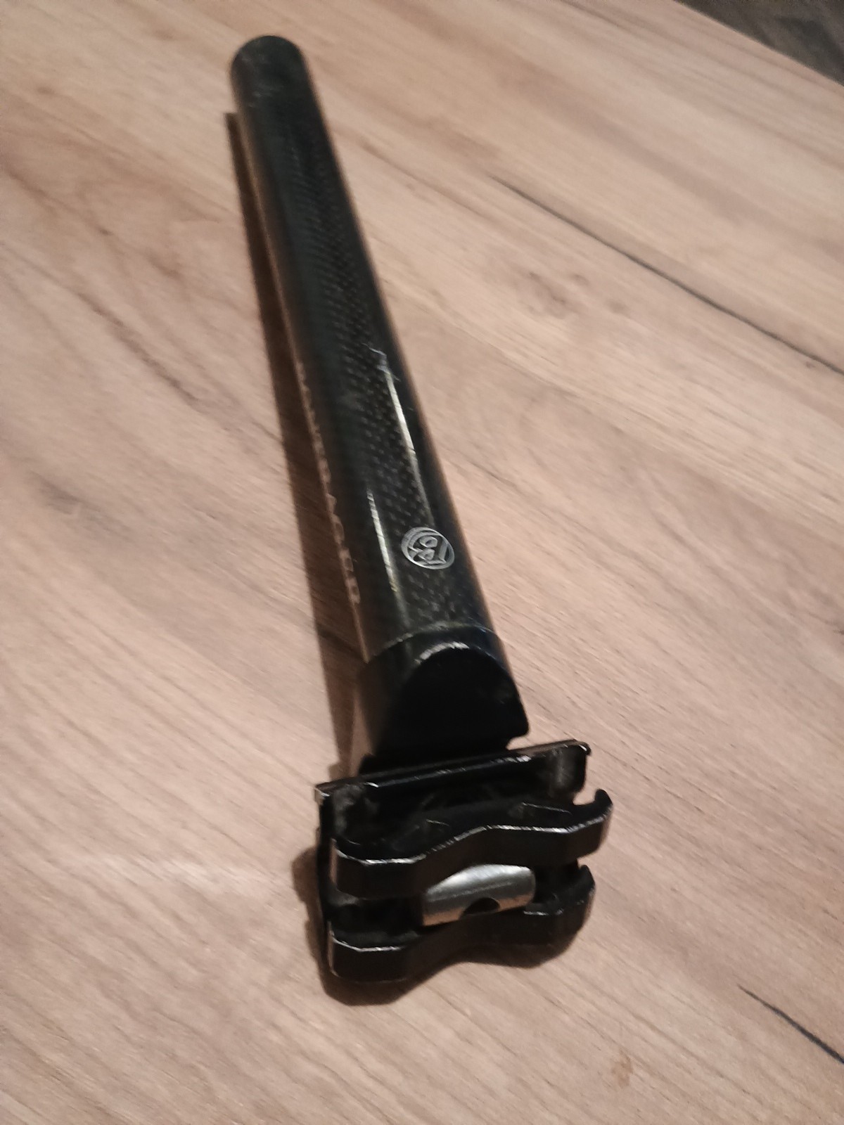 Nos Vintage Bontrager Carbon Seatpost 27.2 New Mint Black 225mm 209g Seatpost