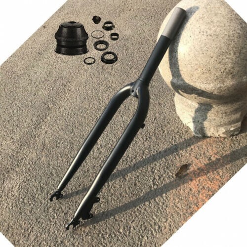 CDHPOWER 26″ Bicycle Fork Fixed MTB Road Cruiser Bike Fork & Headset-Disc Brake