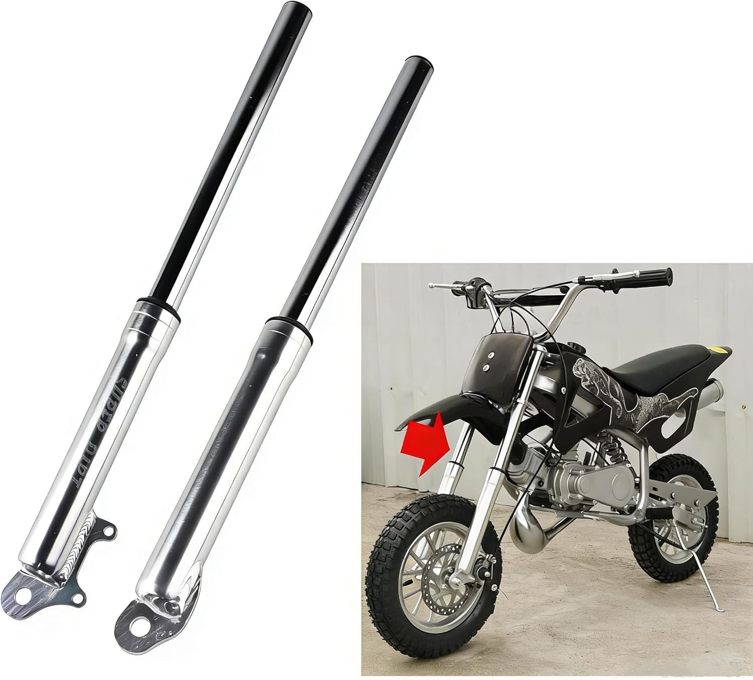 High Capacity S SHOCK QG-50 FK08 for Reliable Coolster 2 Stroke Performance