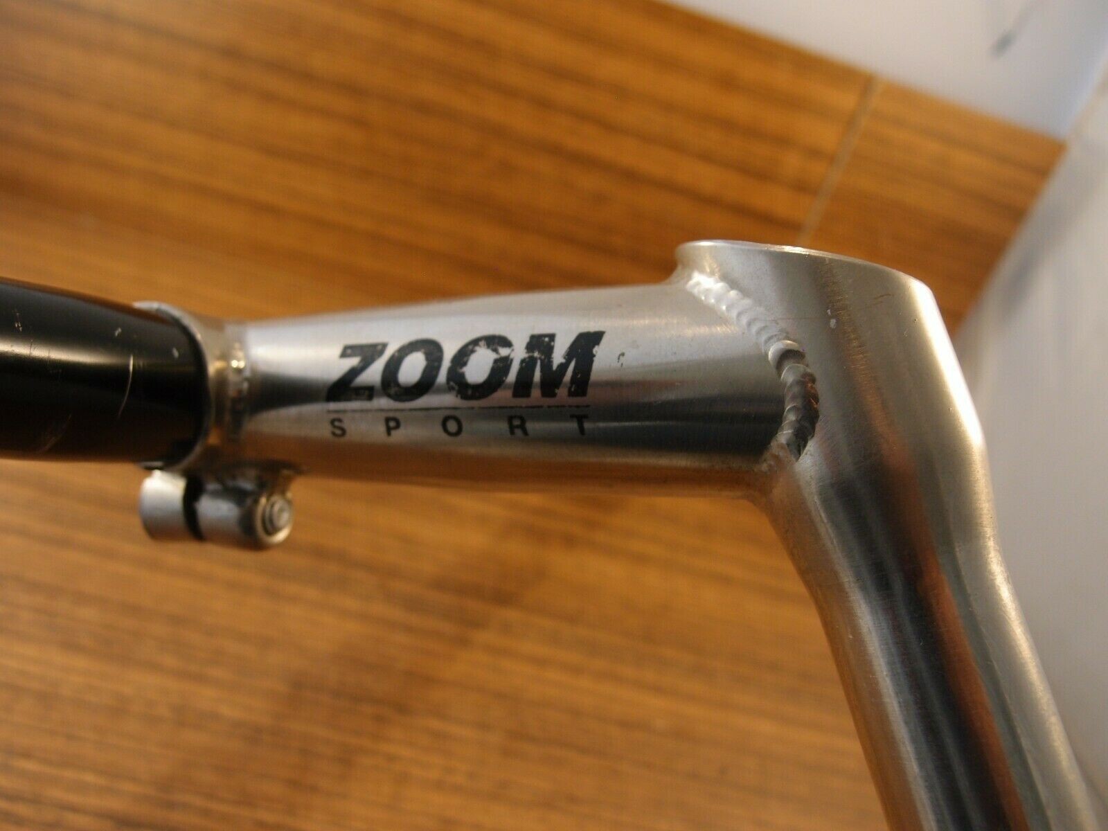 1990’s MTB aluminium flat handlebar ZOOM + CrMo quill stem ZOOM 25.4 mm