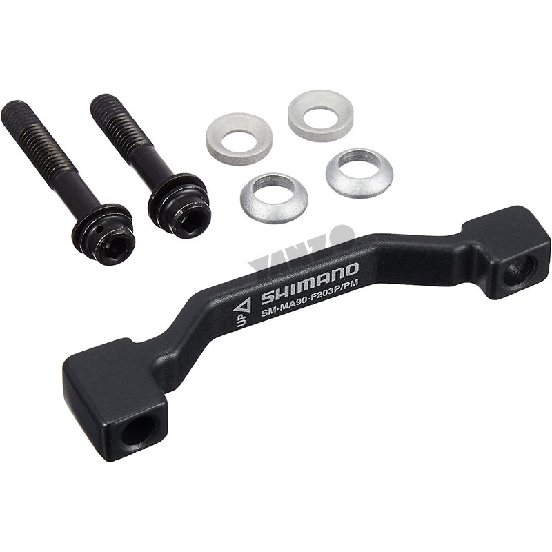 Shimano SM-MA-F203P/PM Disc Brake Caliper Adapter 180 PM Post Mount to 203 Rotor