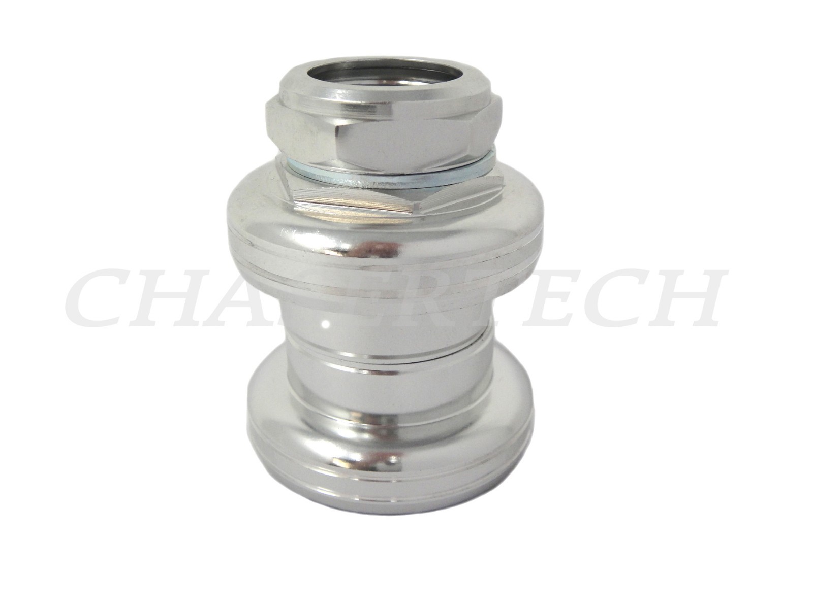 YST BMX Freestyle Bike Threaded Headset 1″ Sealed Bearing CR 26.4mm Silver