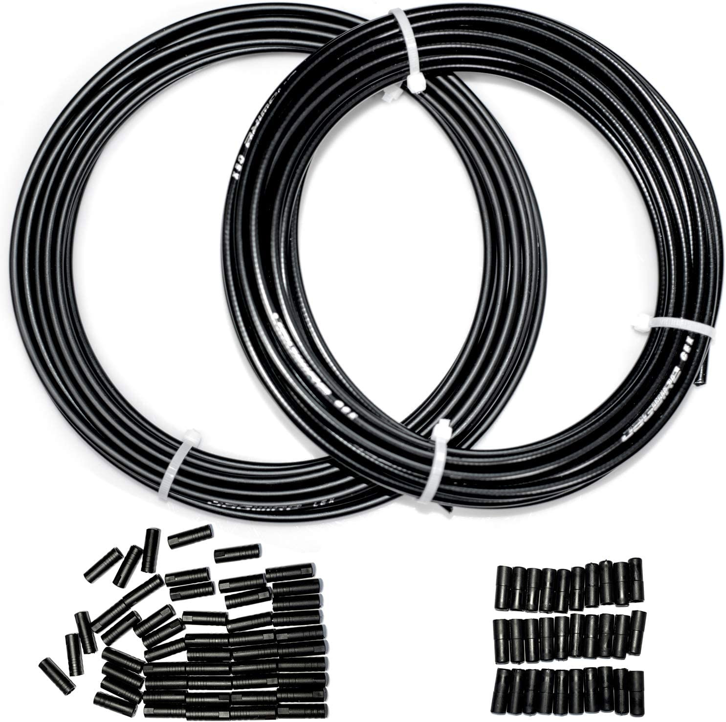 Bicycle Brake Cable Housing & Bike Shifter Cable Housing Kit 50Ft 80 PCS Cable E