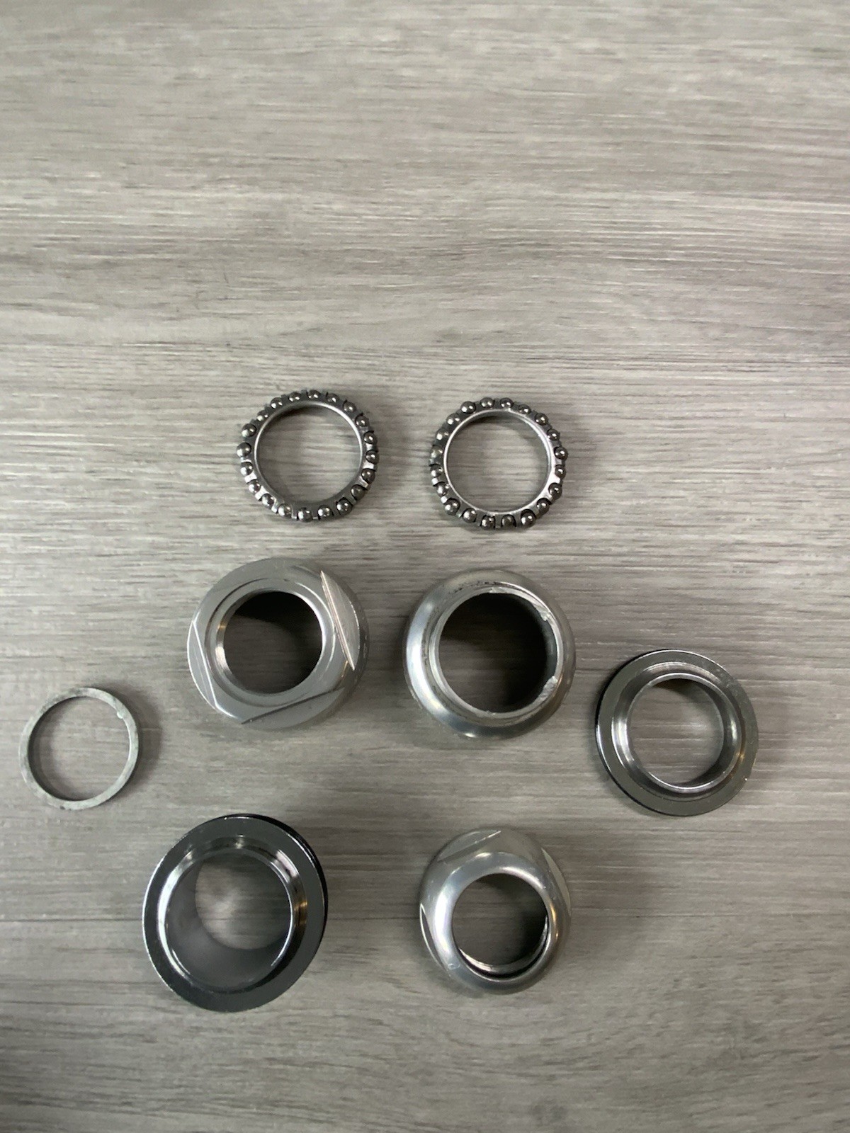 CAMPAGNOLO CHORUS HEADSET ONE-INCH THREADED BRITISH THREADING ALUMINUM