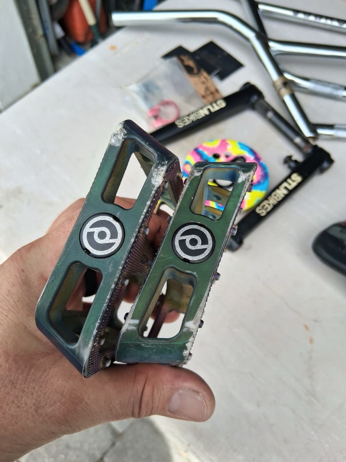 primo oil slick pedals plastic