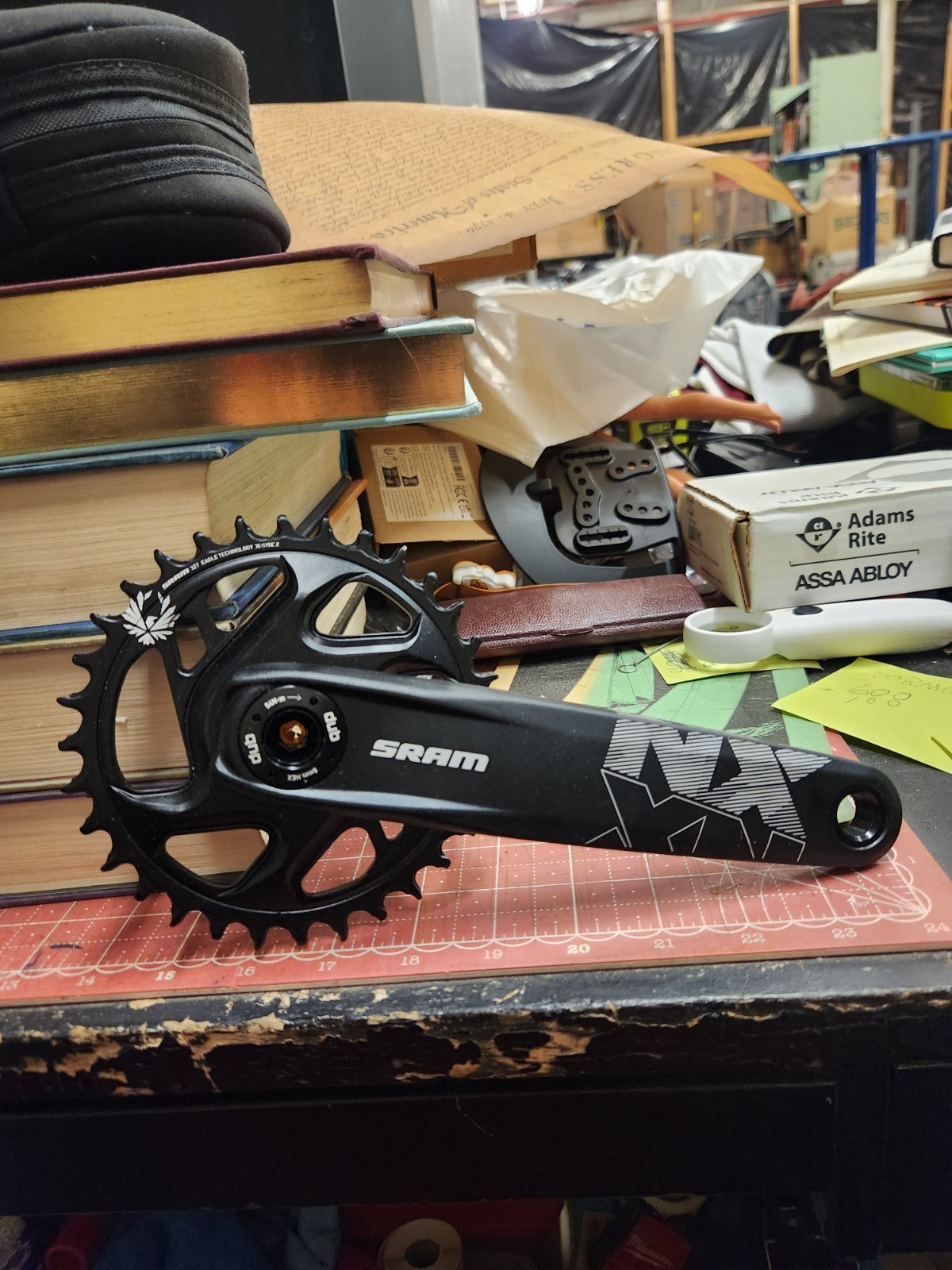 SRAM GX Eagle Boost DUB 12-Speed 32T DM lunar Crank Set (2021)