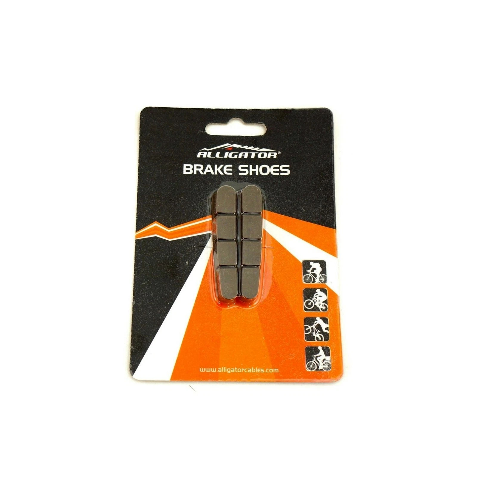 Alligator Road Brake Pads Fit Carbon Rim Shimano Sram Campagnolo 1 or 2 Pair