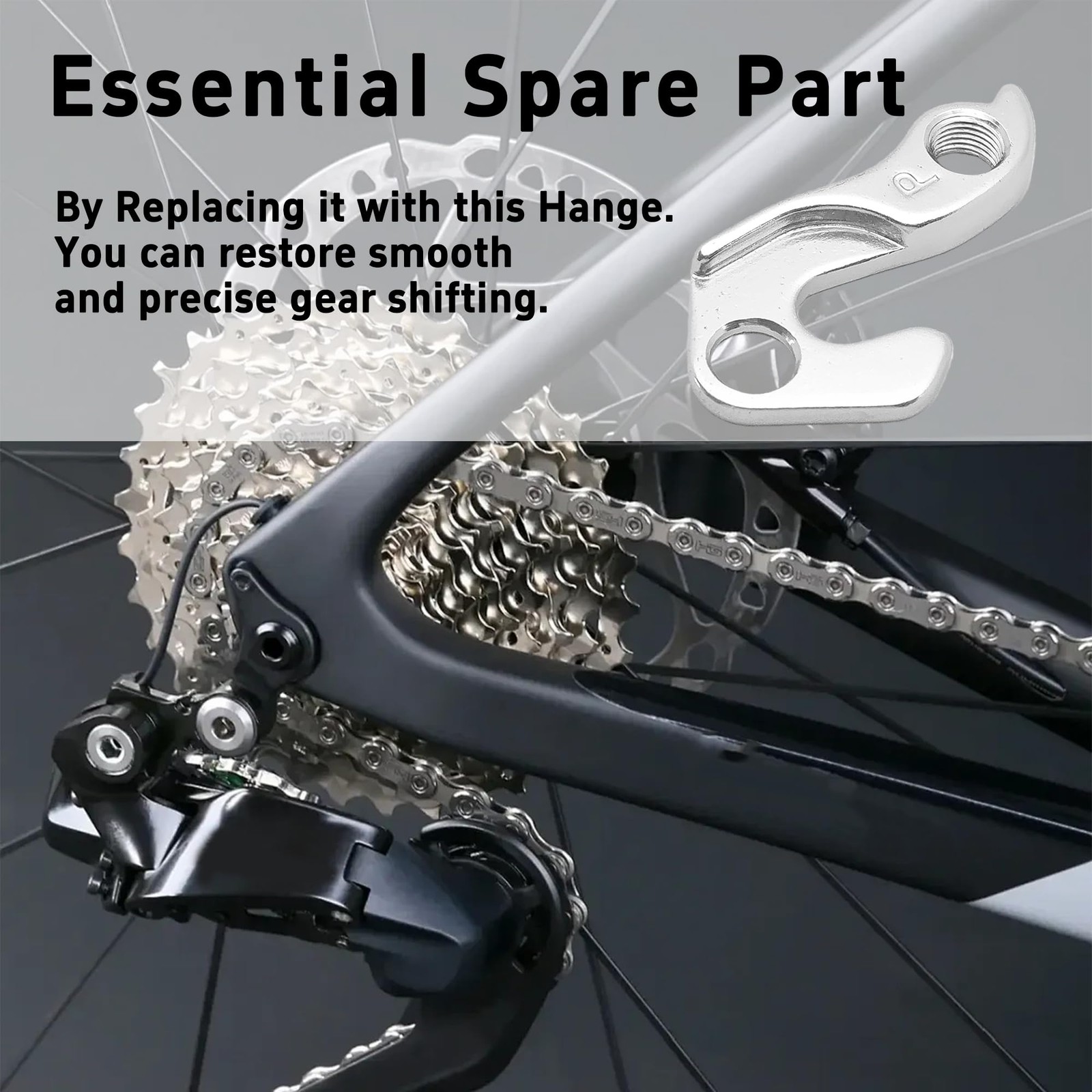Universal Derailleur Hanger Replacement Part for Most Bicycle Models