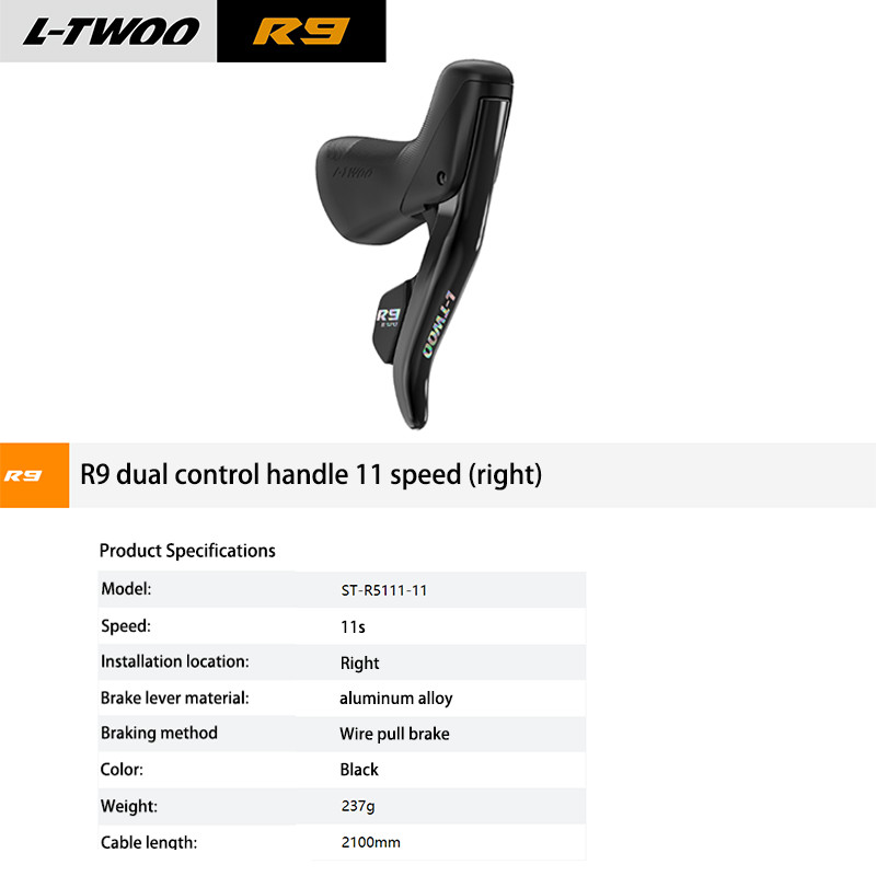 LTWOO R9 2×11 Speed Road Bike Mechanical Groupset Shifters Lever Derailleur US