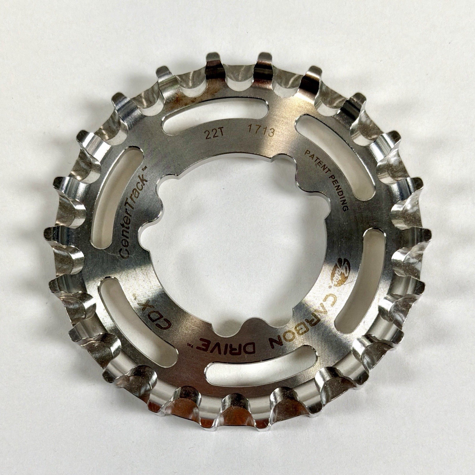 Gates CDX CenterTrack Rear Cog 22T Stainless Shimano Alfine Nexus 3-Lobe #1713