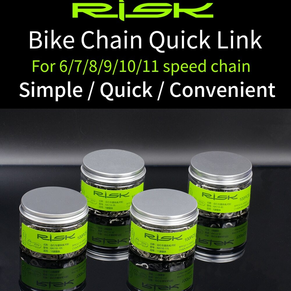 5 Pair Bike Missing Chain Quick Link Connector for 6/7/8 9 10 11 12 Speed