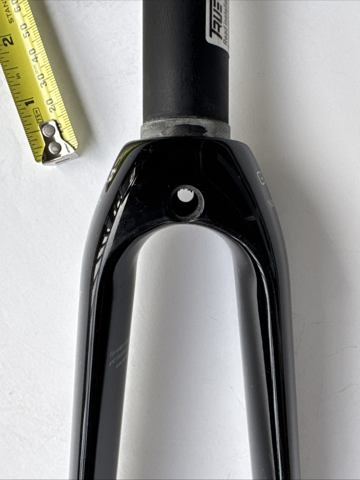 NOS Alpha Q GS-20 Carbon Road Bike Fork 1-1/8” 700c Carbon Steerer 310mm Gloss