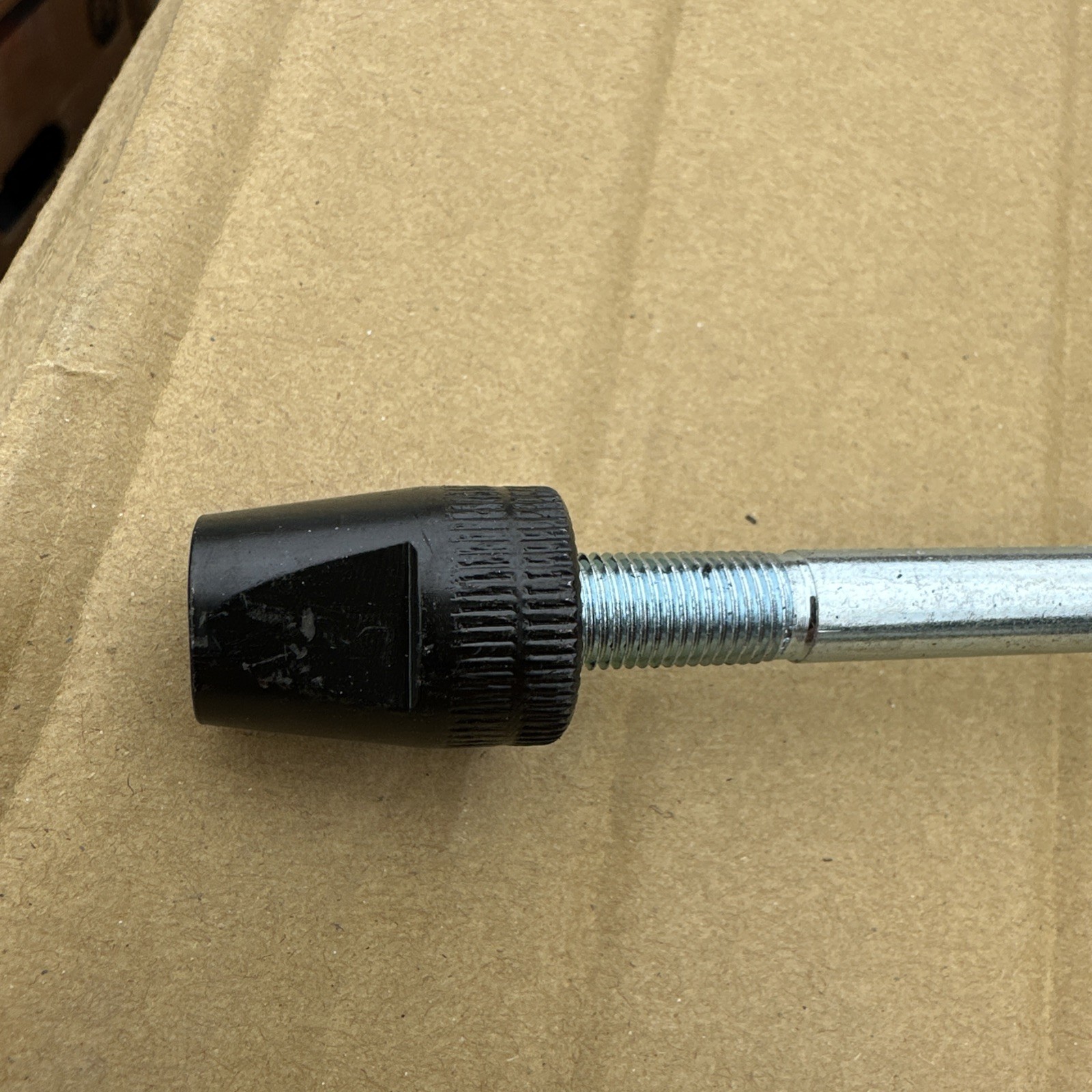New Unbranded Bike Bicycle Steel Quick Release Skewer M9x158mm Black