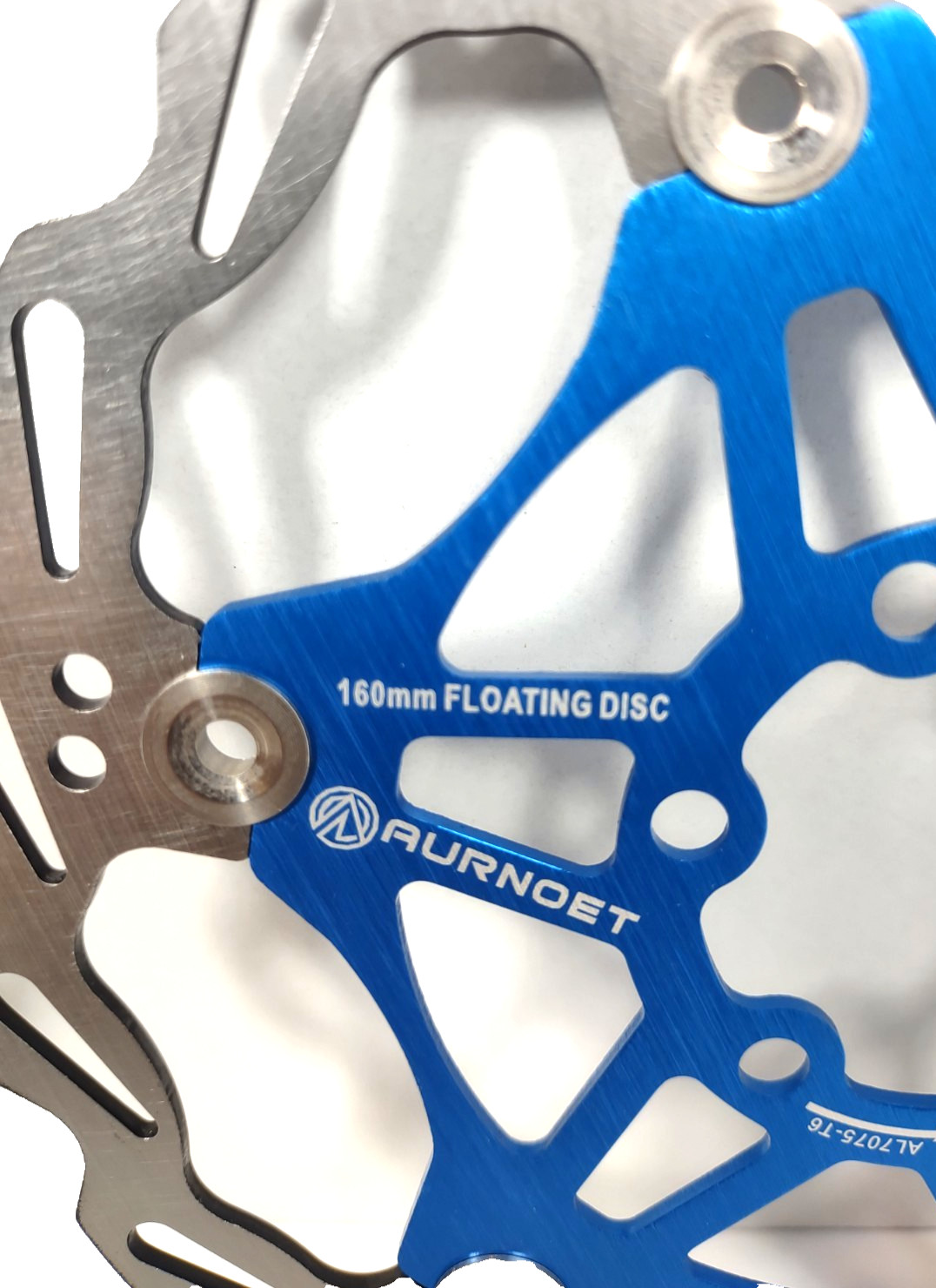 Set of 3 Bike Floating Disc Rotor 160mm Brake Rotor + 6 Bolts fits Shimano
