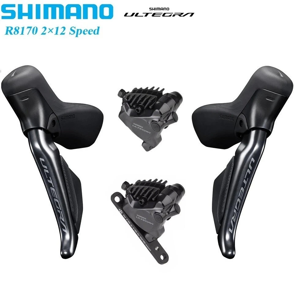 Shimano Ultegra R8170 Di2 ST-R8170/BR-R8170 12-spd Hydraulic Disc Shifter Brakes
