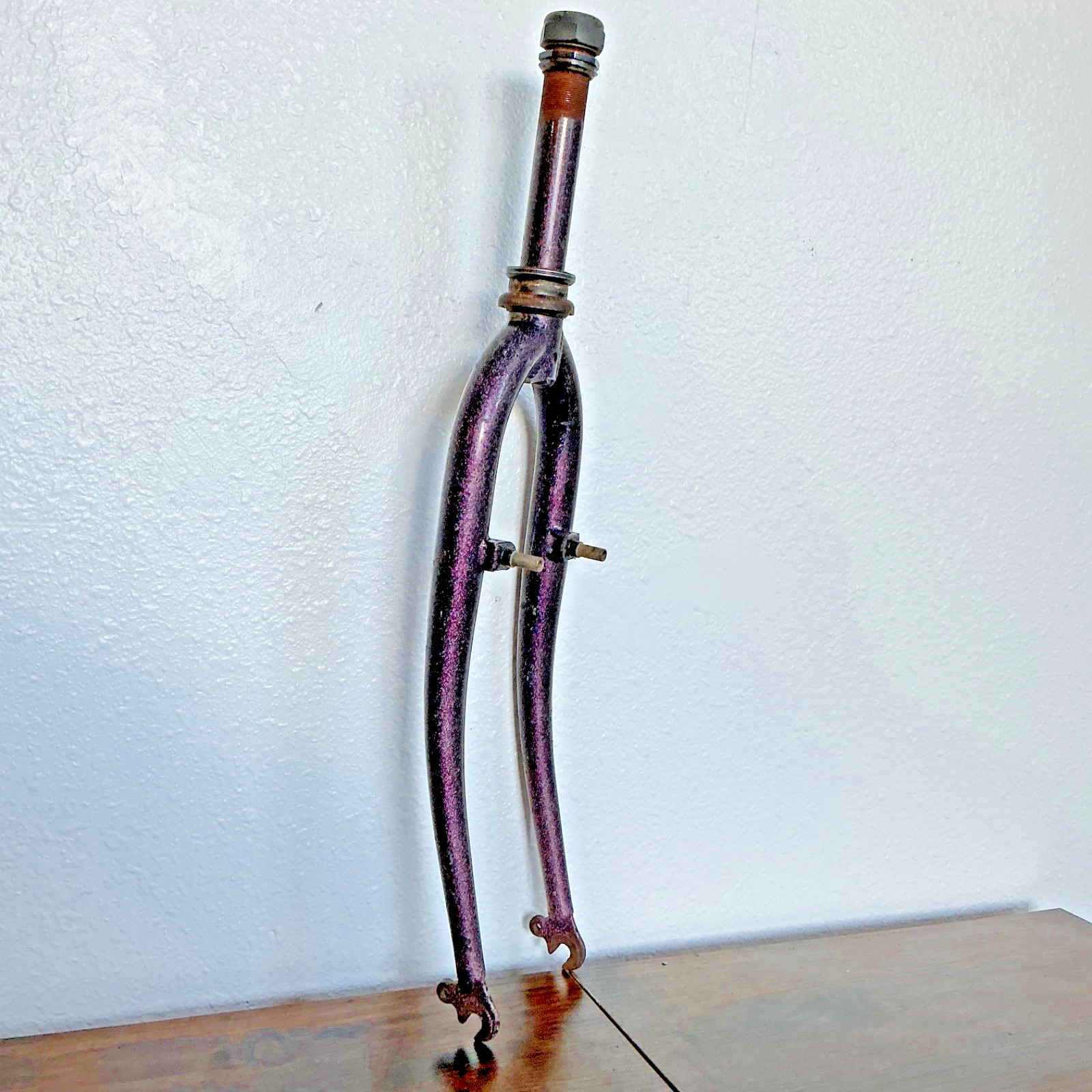 Vintage 26″ Rigid MTB Fork Threaded Rim Brake 5.75″ Steerer (A-FK-062626-0060)