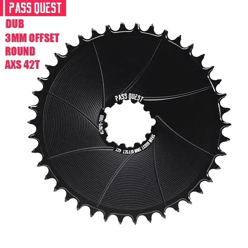 3mm Offest Direct Mount Chainring for 12 Speed Norrow Wide Teeth Chainwheel