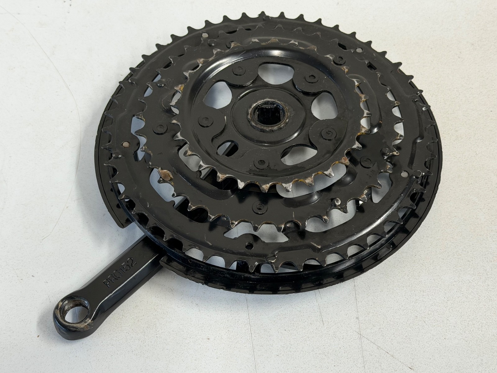 Altitude 152mm Crank Arms Crankset MTB Road Bike Black Triple 48/38/28 Chainring