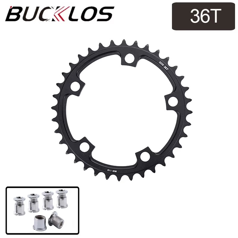 Road Bike Chainring 110 BCD Chainring 4Hole 5Hole 34/36/39/50/52/53T Chainwheel