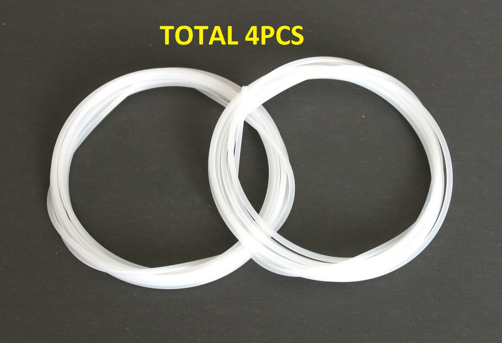 Alligator I-link Aican Bungarus Inner Cable Tube Liner Protection, Clear, 4pcs