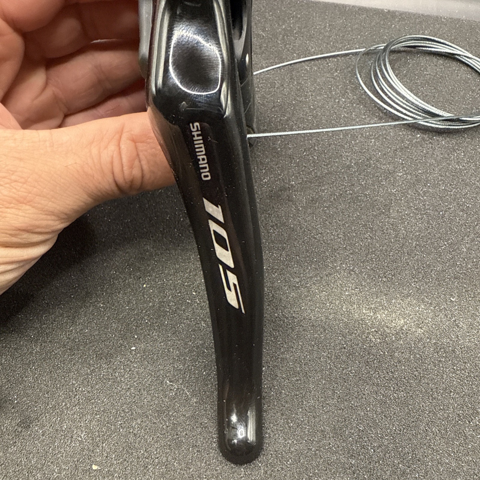 Shimano 105 R7000 Left Front Double Mechanical Rim Brake Shifter 2x (NW)
