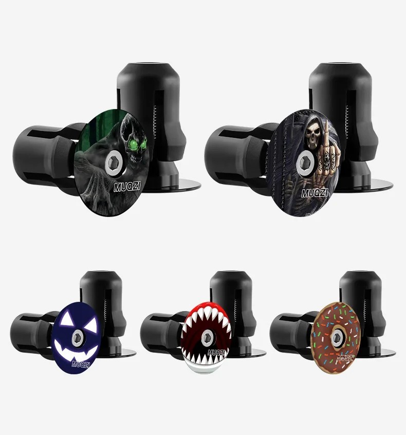 Handlebar End Plugs MTB Road BMX Folding Bike Handle Bar End Cap Cover Bicycle