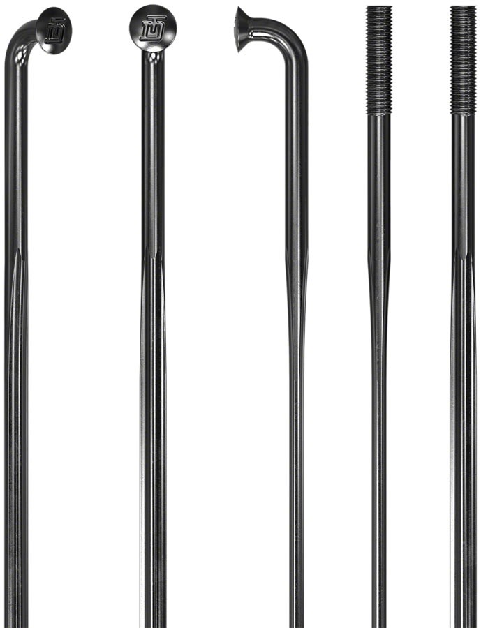 DT Swiss Revolite Spokes – 2.0/1.3/2.3, 282mm, J-bend, Black, Box of 20