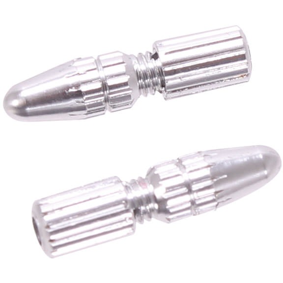 Yokozuna Crimp-Free Locking Cable Tip, Shift – Silver Pair