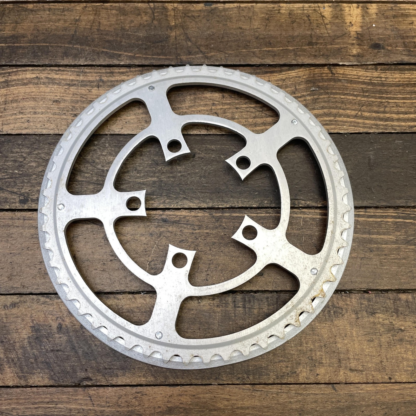 Vintage SR Sakae 52t Chainring Guard 52 Tooth 86 BCD Road Touring 80s Alloy
