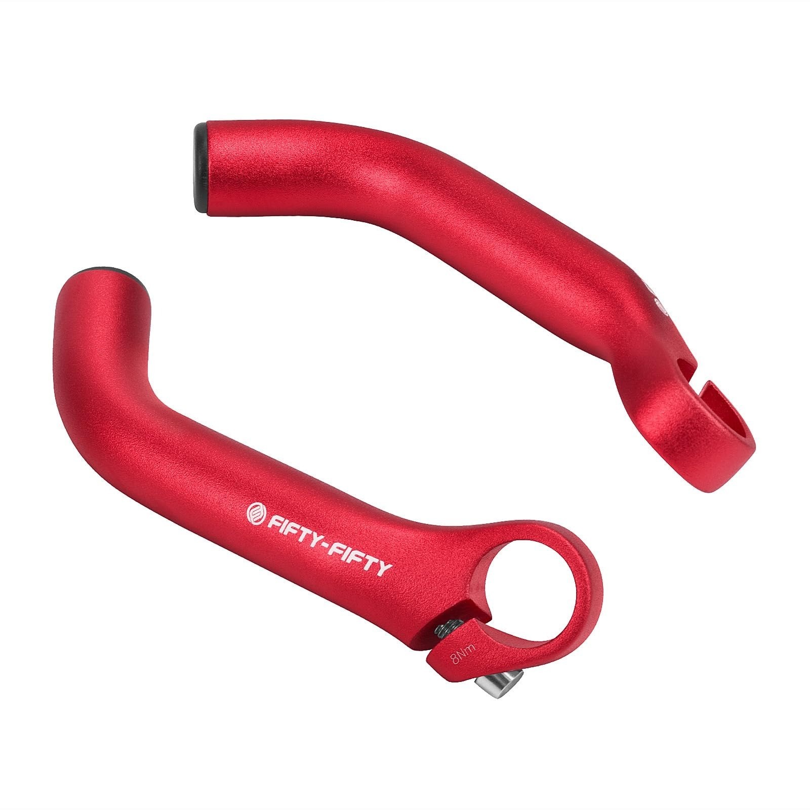 FIFTY-FIFTY Bike Bar Ends – Aluminum MTB Handlebar Extenders