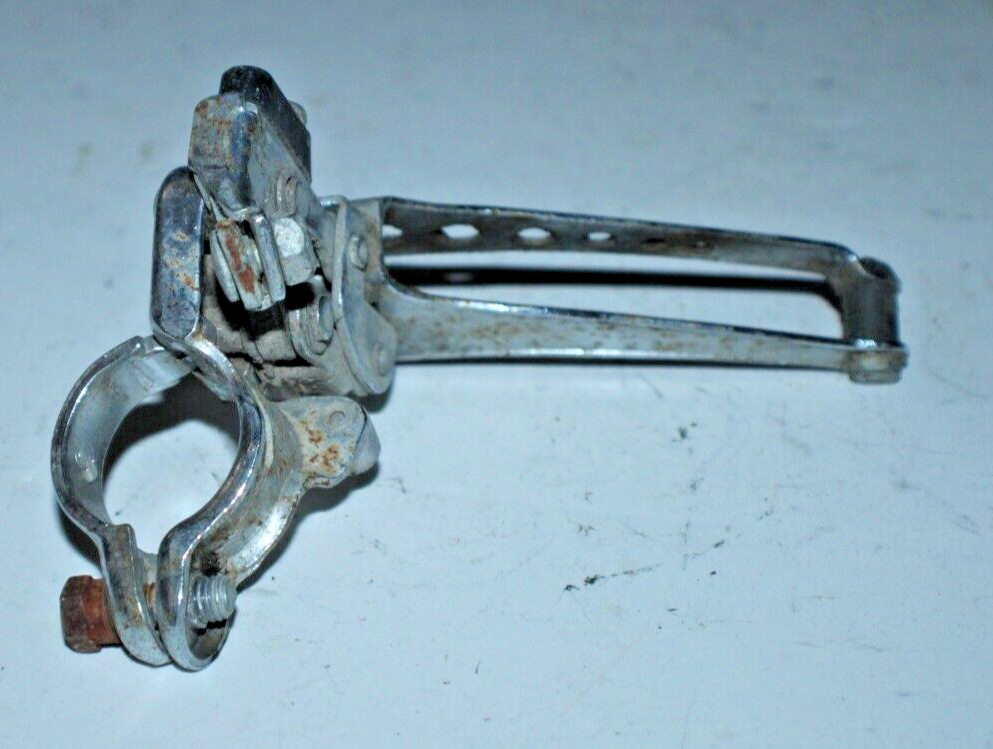 Vintage Shimano Thunderbird Double Front Derailleur 1″ Bottom-Pull USA Shipping!