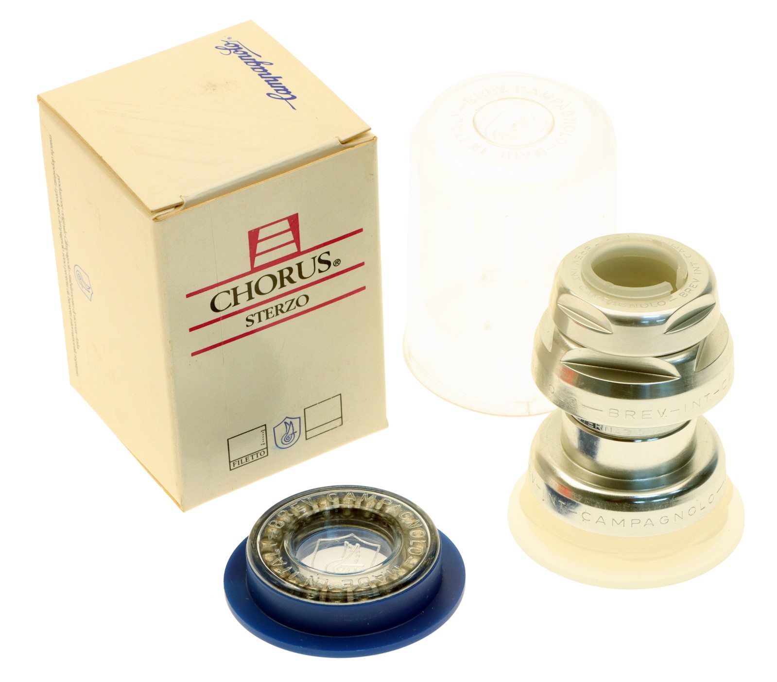 Campagnolo Chorus 704/101 Headset 1″ Italian Thread 25.4 x 24 NOS NEW