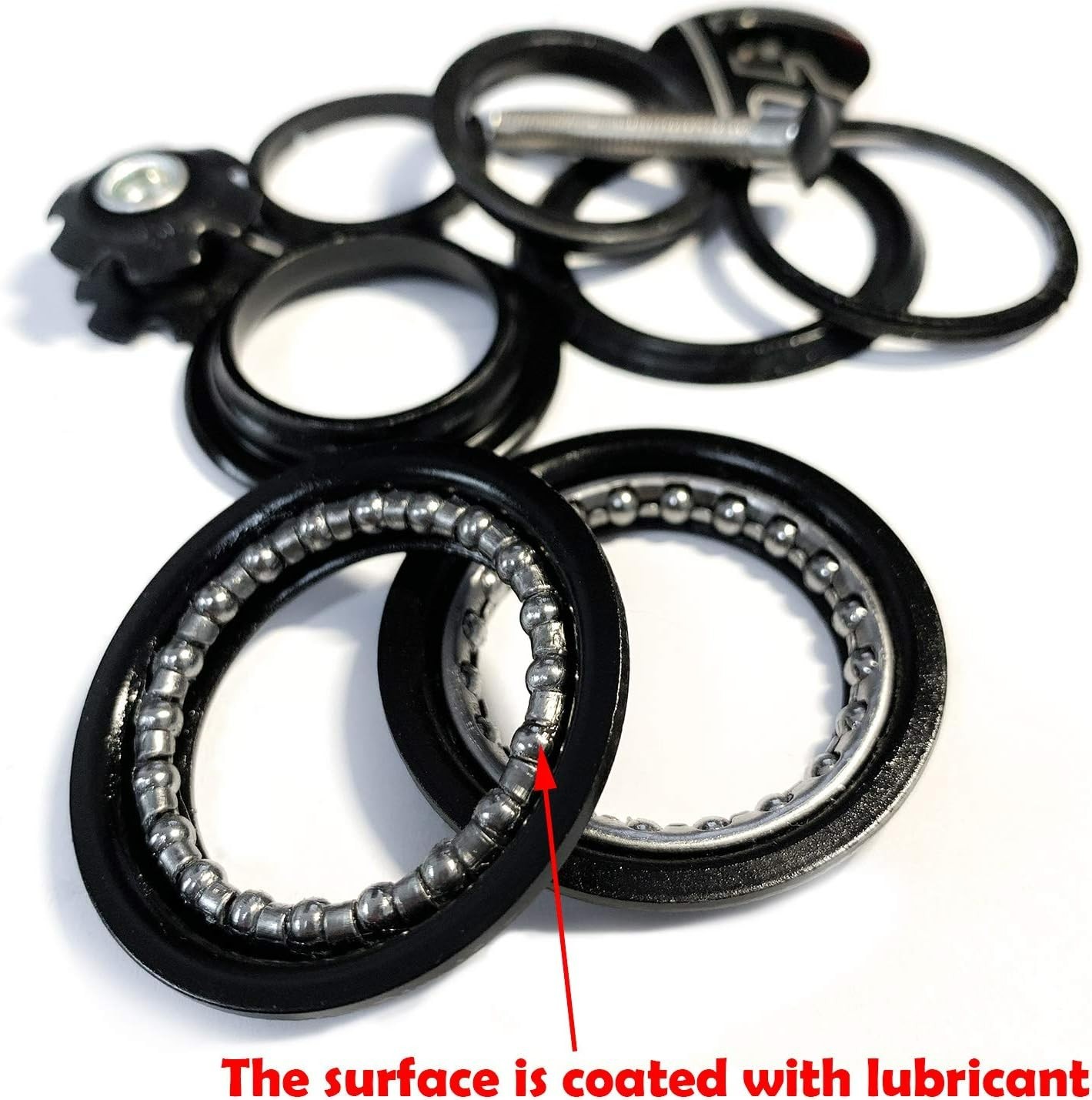Advanced 1-1/8″ Headset Top Cap Bearings – Steel Forged for Superior Strength