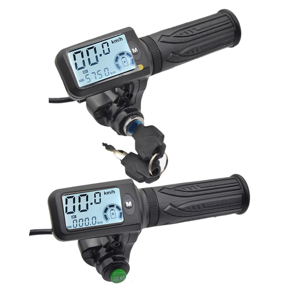 Button Start Electric Vehicle Throttle 3 Speed Gear Switching M Button Control