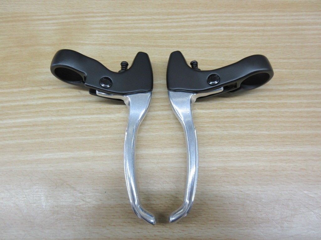 Panasonic Genuine Aluminum Brake Lever – Silver/Black, for Caliper Brakes, Left