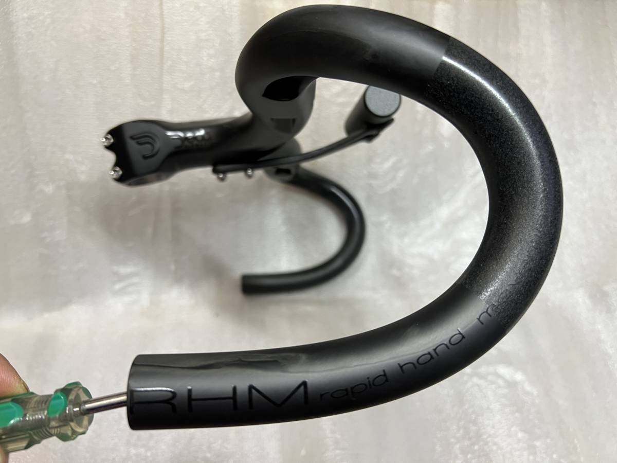 DEDA ALANERA Carbon Integrated Handlebar/Stem 390x100mm Road Bike Cockpit NEW