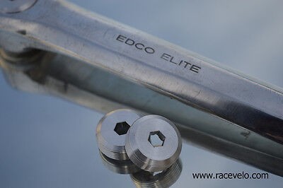 Vintage dust caps for edco crankset NOS fit shimano, Mavic and Campagnolo