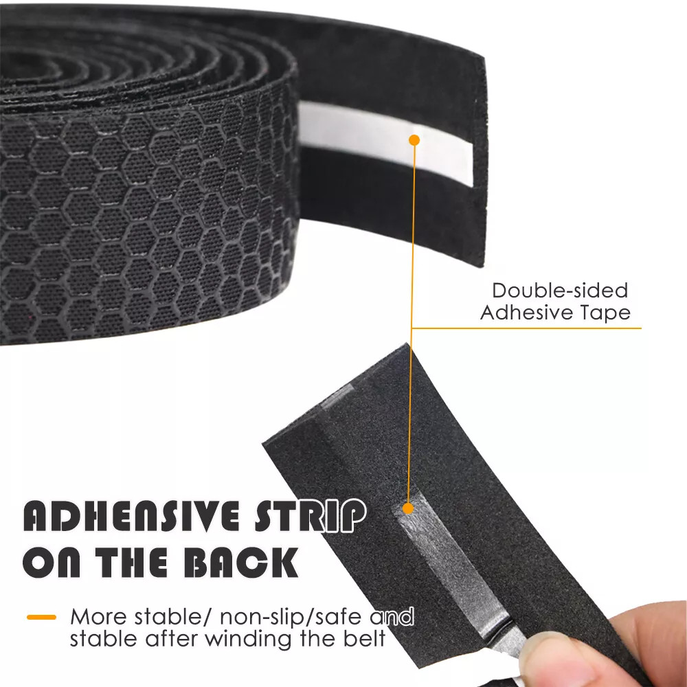 2 Pack Cycling Road Bike Handlebar Tapes Non-Slip Wrap Grip Tape Bicycle Handle