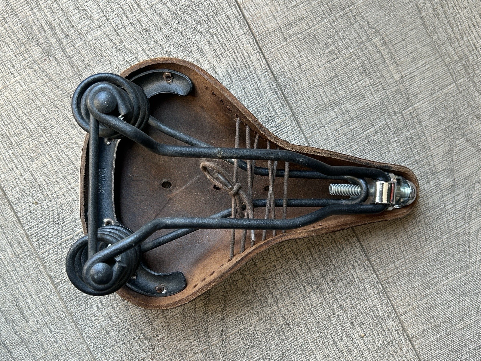 Brooks Flyer S Brown Leather Bike Saddle w/Suspension Springs – Made In England