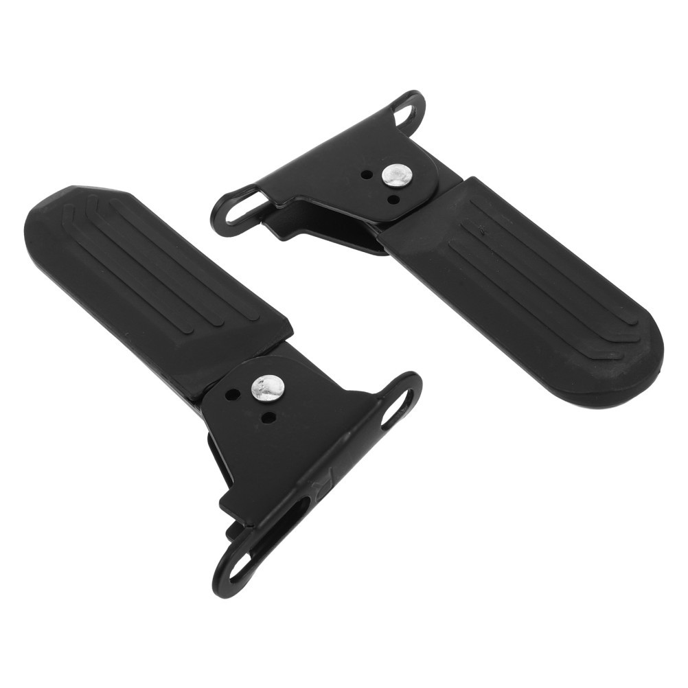 1 Pair Bicycle Foot Pegs: Foldable Rear Pedals – Anti-Slip Electric Bike