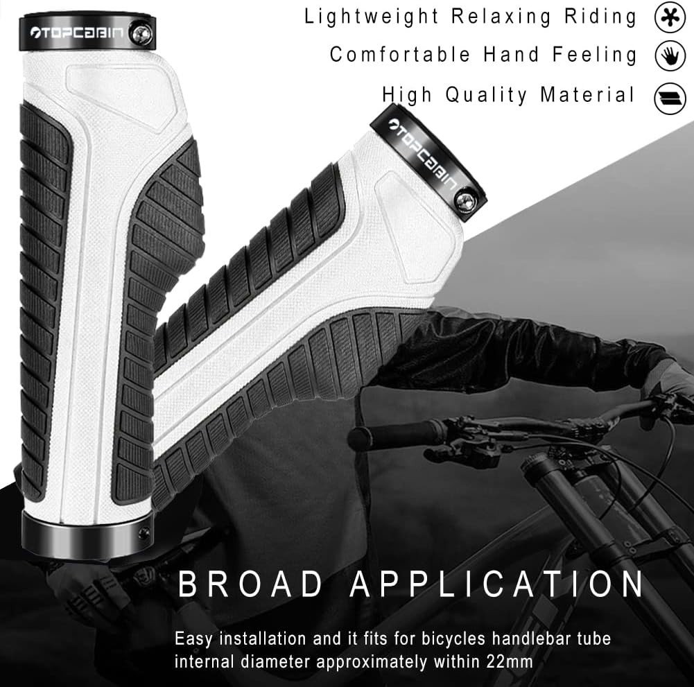 Universal Bike Grips with Aluminum Lock