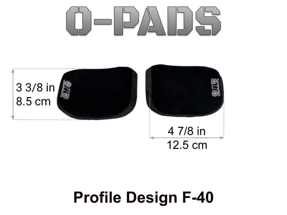 Profile Design F-40 & BMC Arm Pads Official Velcro® Aero Tri TT Handlebars