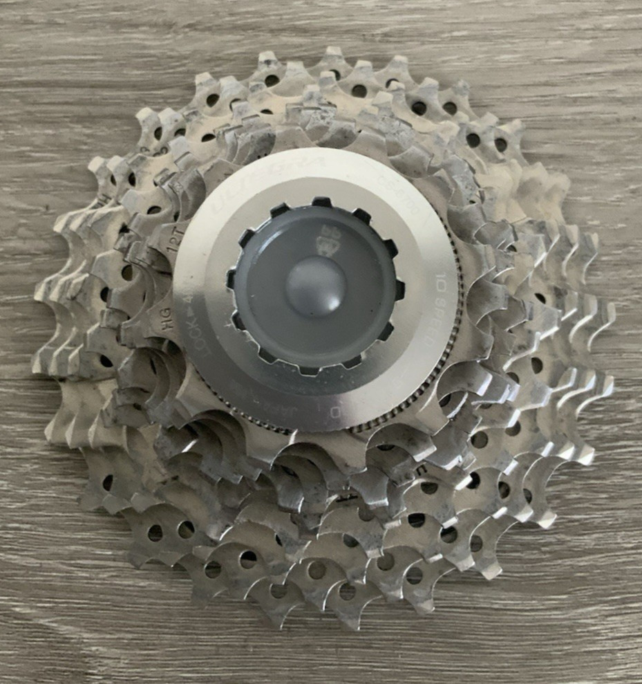SHIMANO ULTEGRA 10 SPEED CASSETTE 12-25 TOOTH 6700 MODEL 234 GRAMS